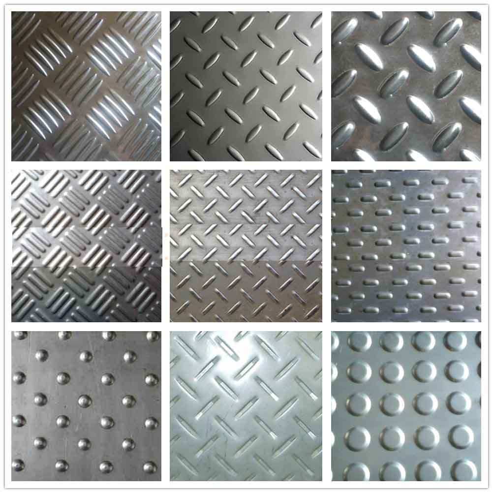 Aluminum pattern plates 